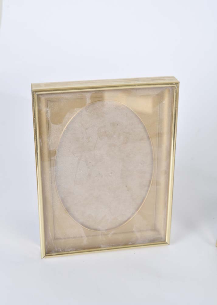 Collection of Gold Tone Picture Frames