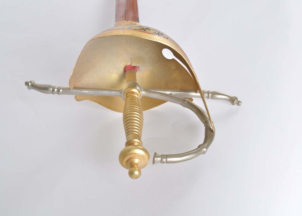 Spanish Cazoleta Ceremonial Sword by Toledo