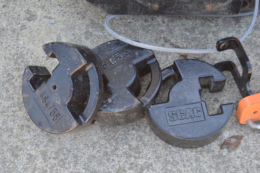 SCAG Grass Catcher and Accessories