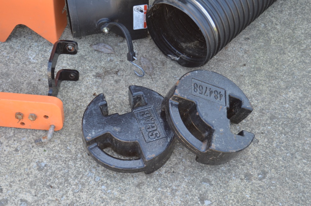 SCAG Grass Catcher and Accessories