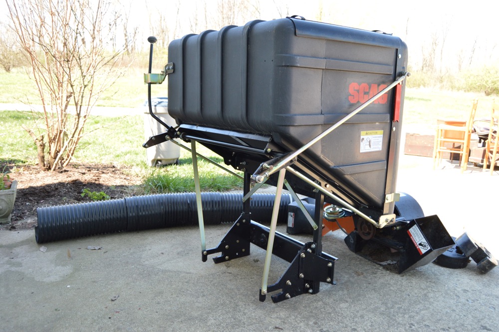 SCAG Grass Catcher and Accessories
