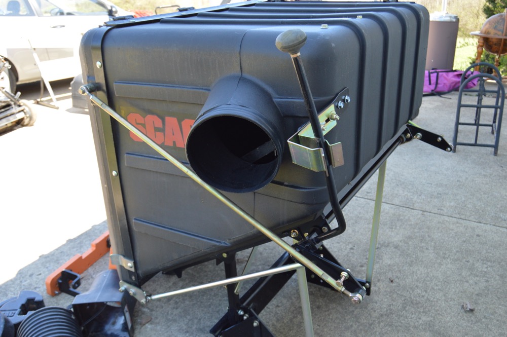 SCAG Grass Catcher and Accessories