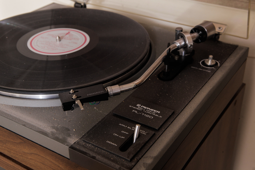 Pioneer Stereo Components with Multi Media Cabinet