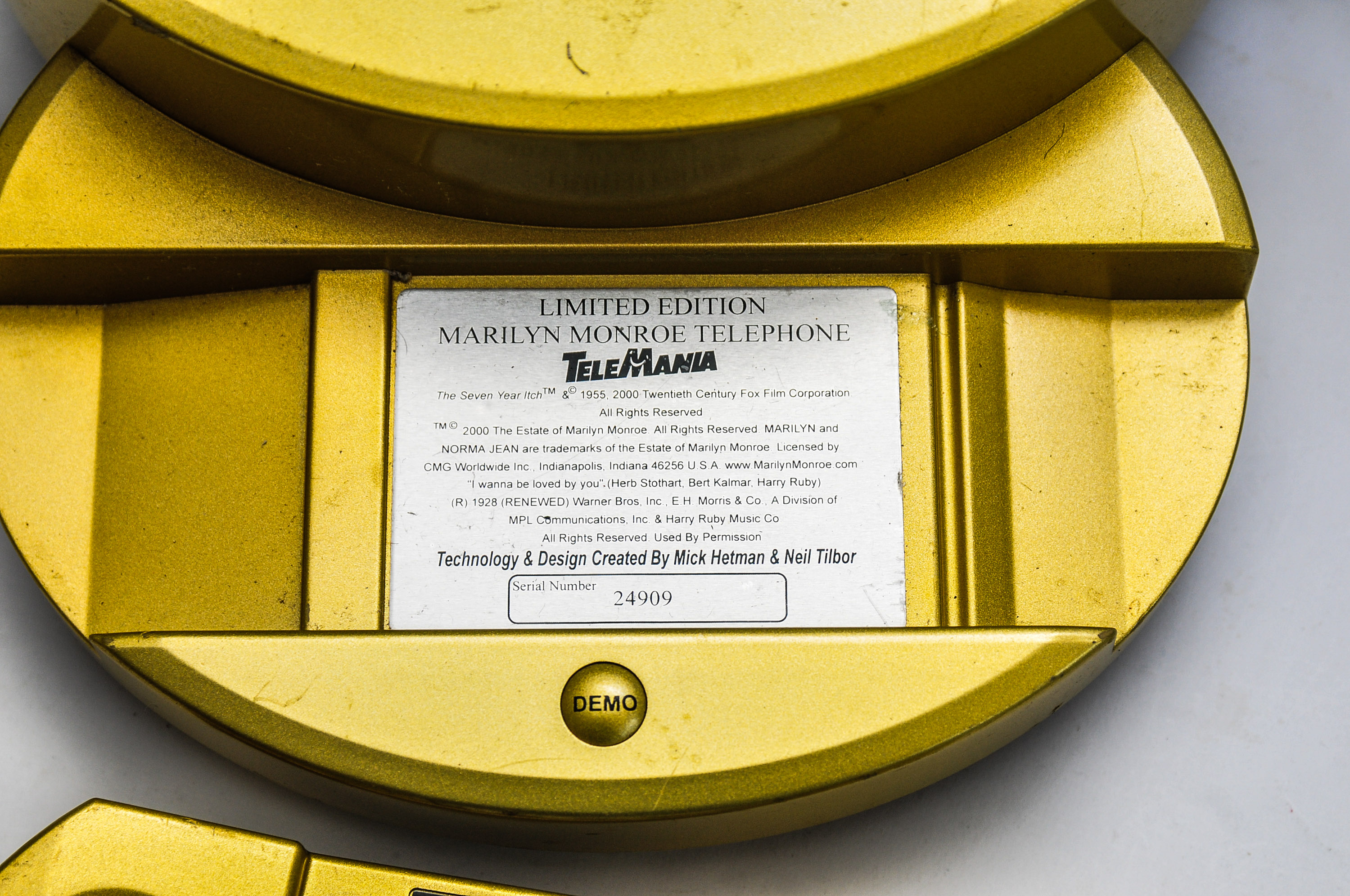 Marilyn Monroe Telephone by TeleMania