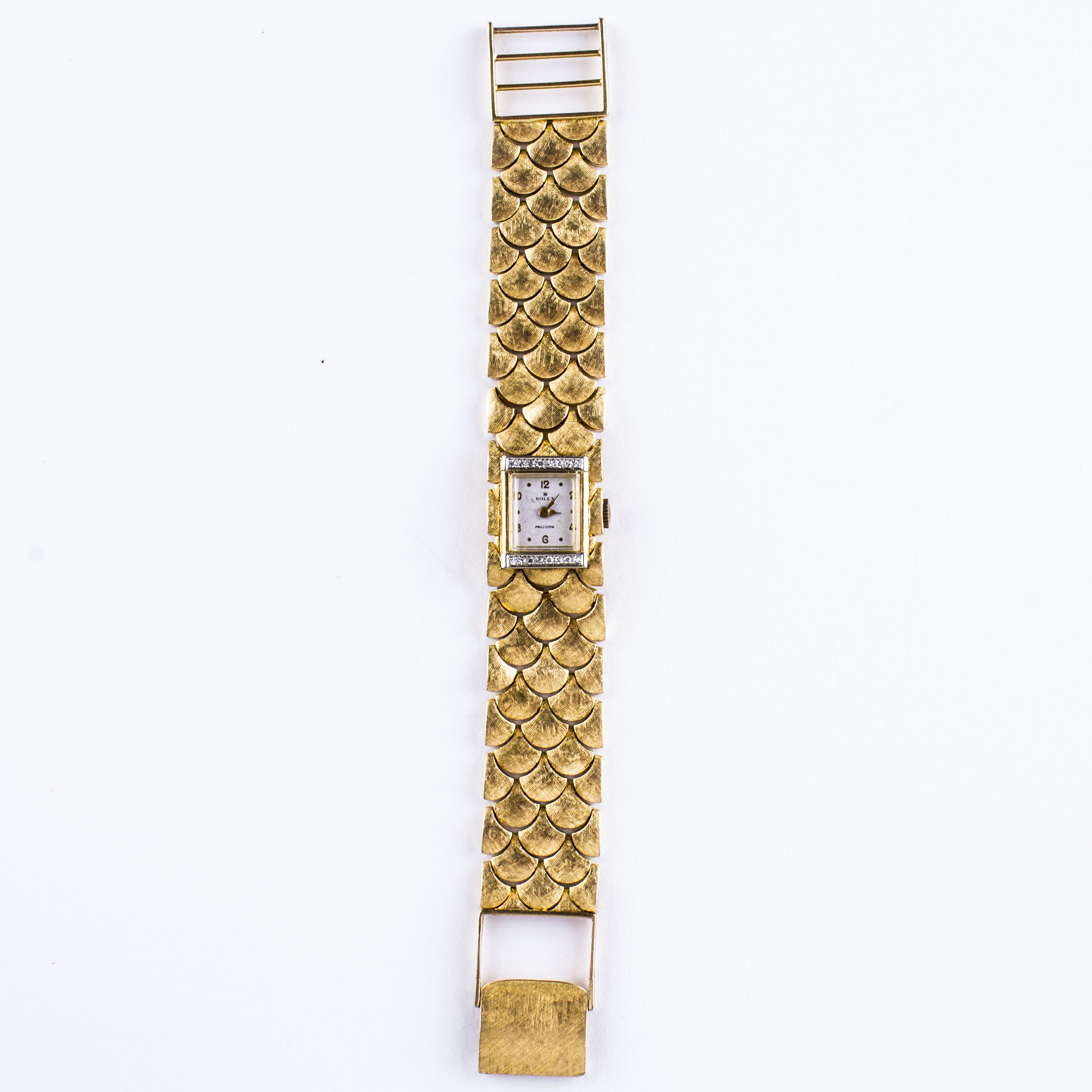 Vintage 18K Gold Diamond Ladies Rolex Watch
