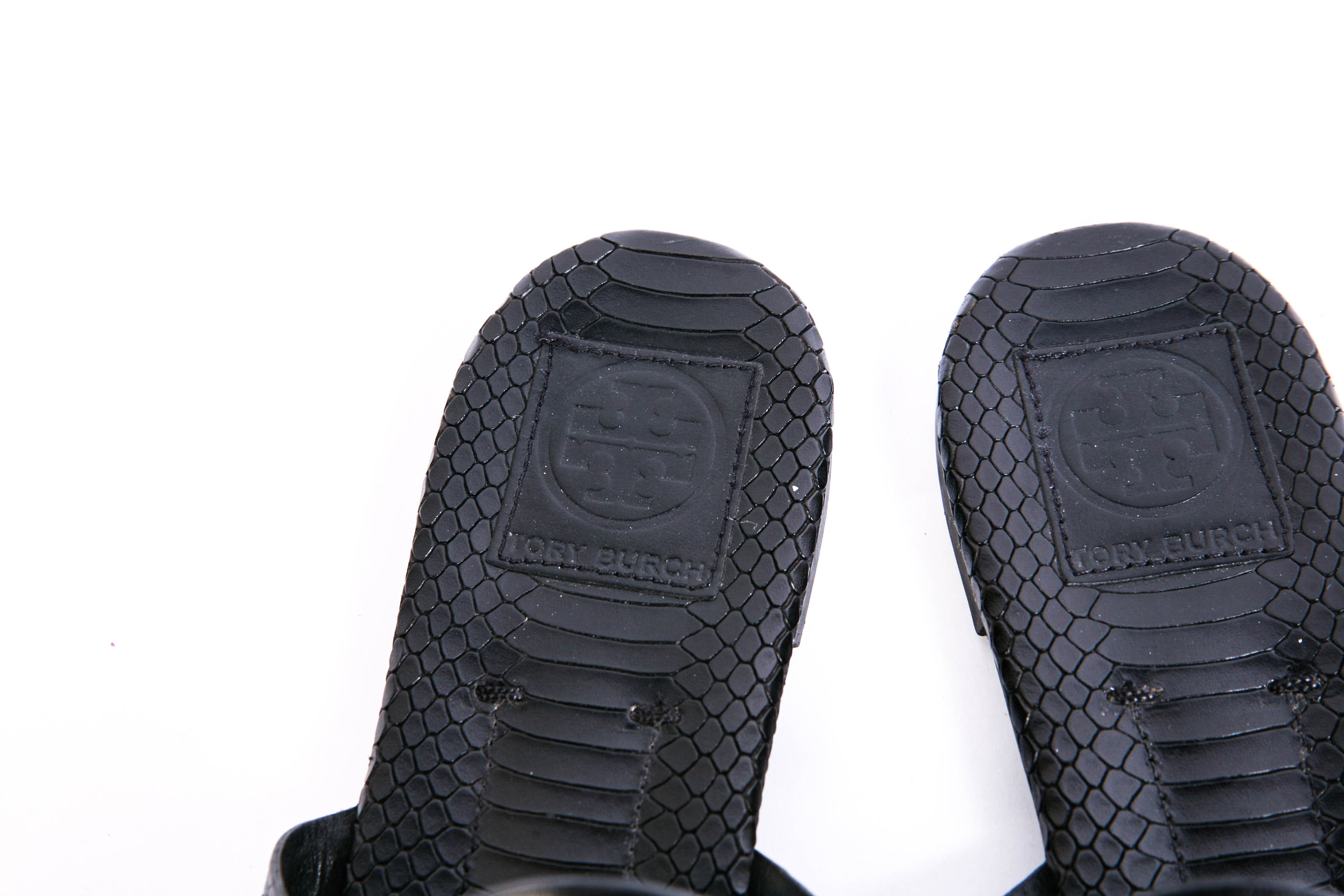 Tory Burch  "Miller"  Black  Sandals