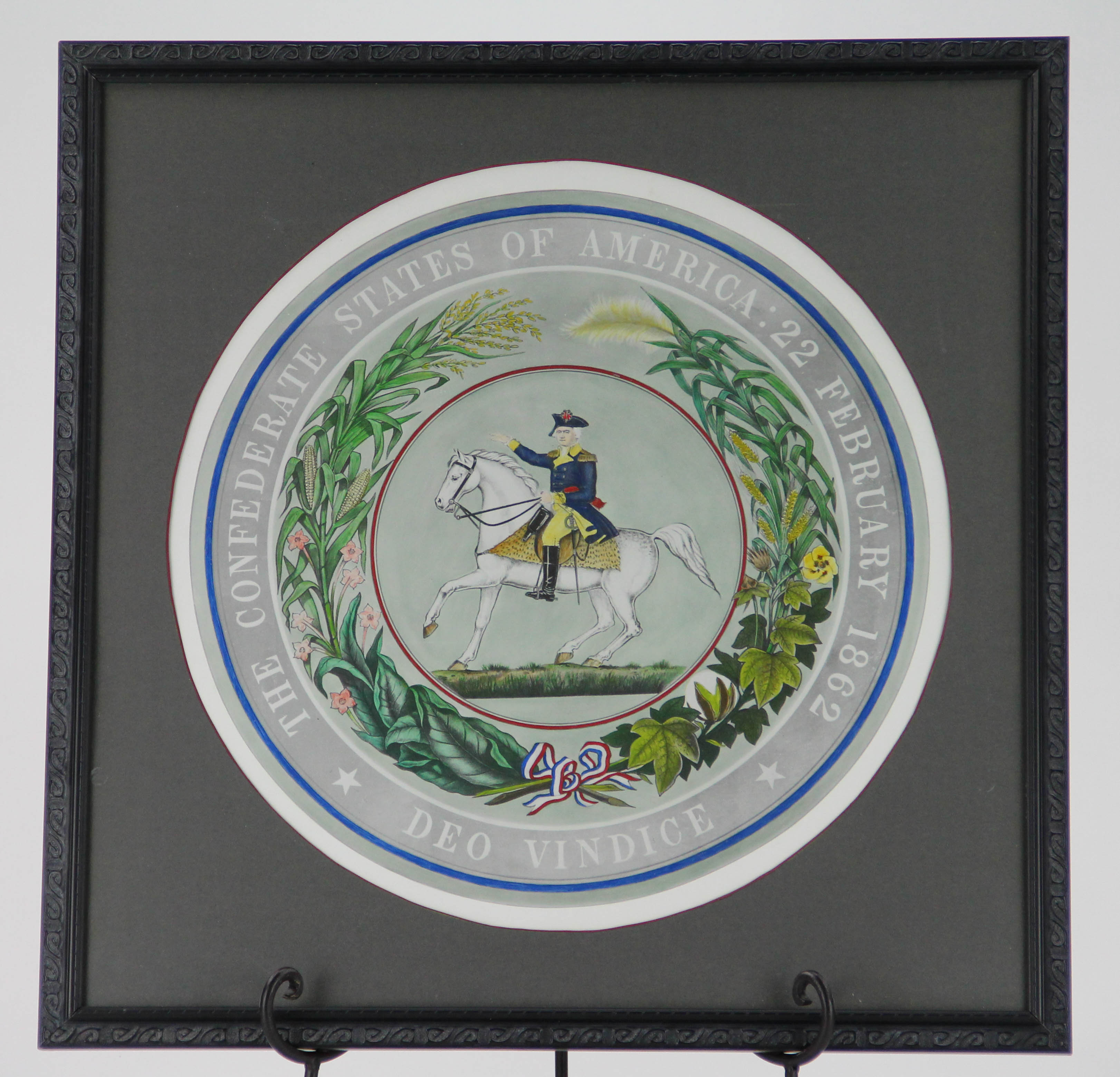 Lithograph of Great Seal of Confederate States of American