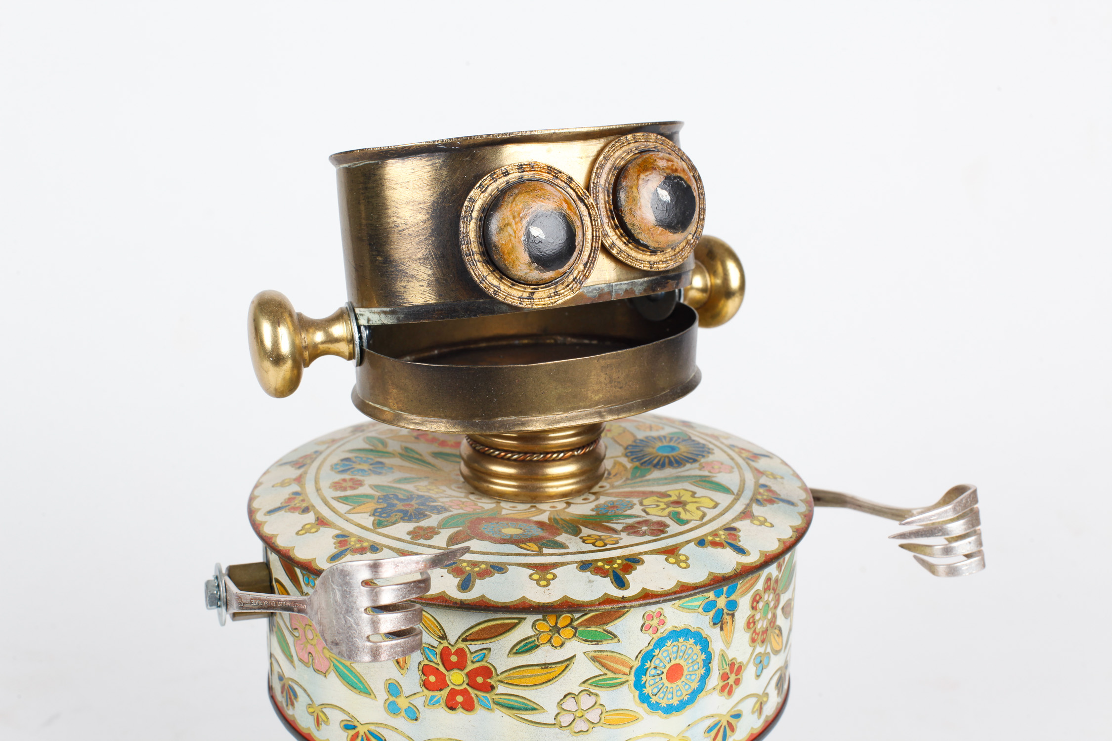 Handmade Robot Sculpture by Will Wagenaar