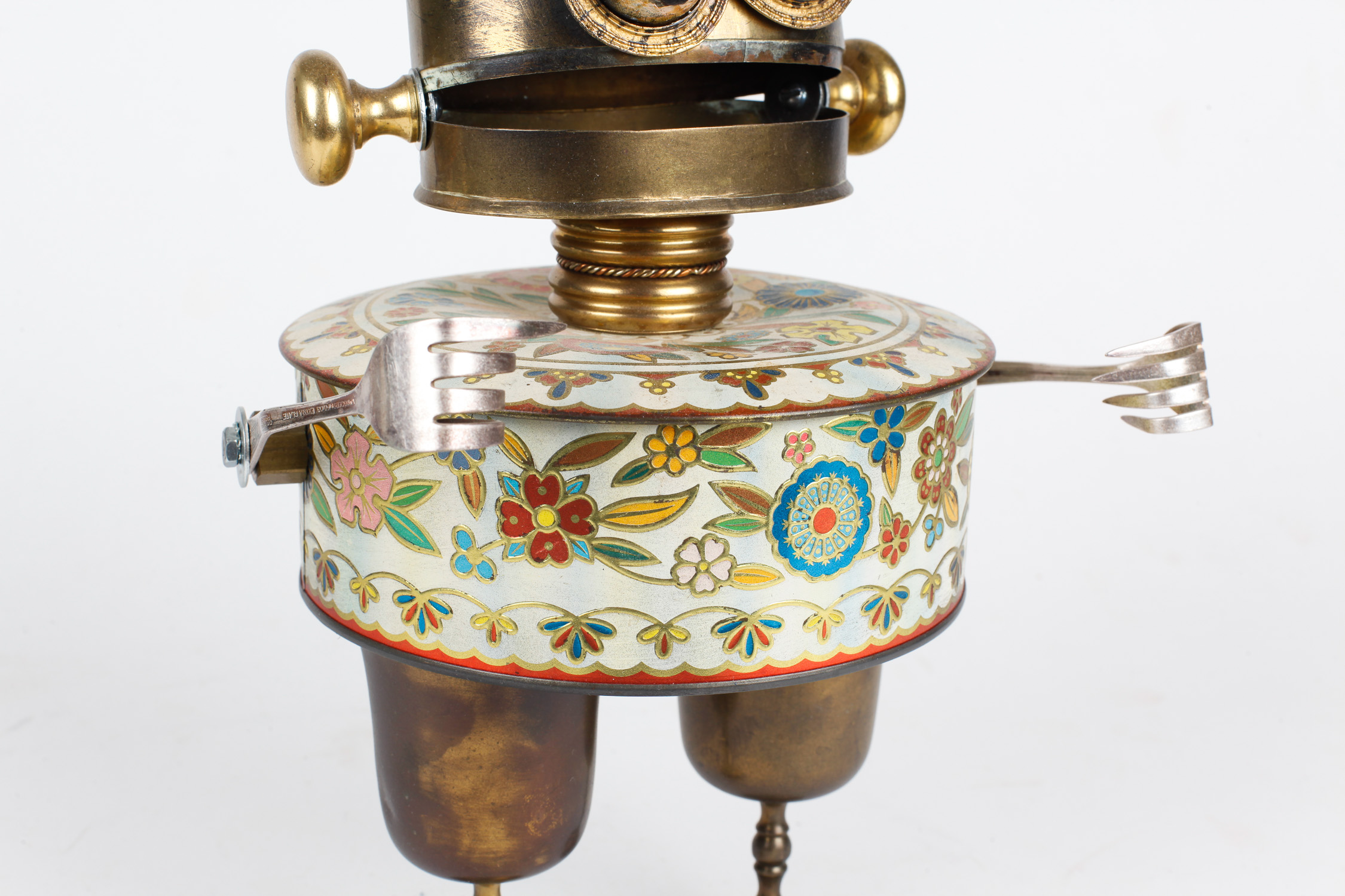 Handmade Robot Sculpture by Will Wagenaar