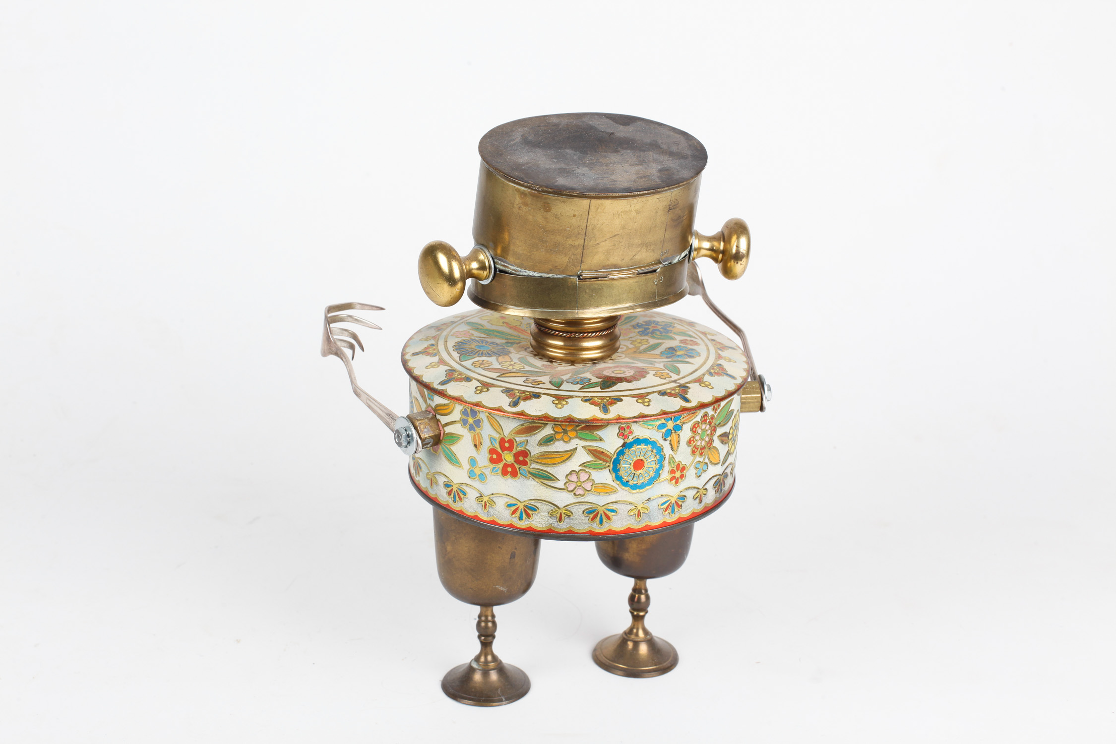 Handmade Robot Sculpture by Will Wagenaar