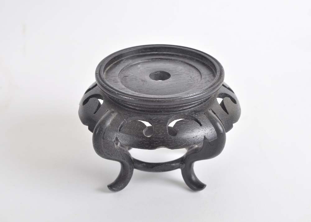 Grouping of Black Decorative Items