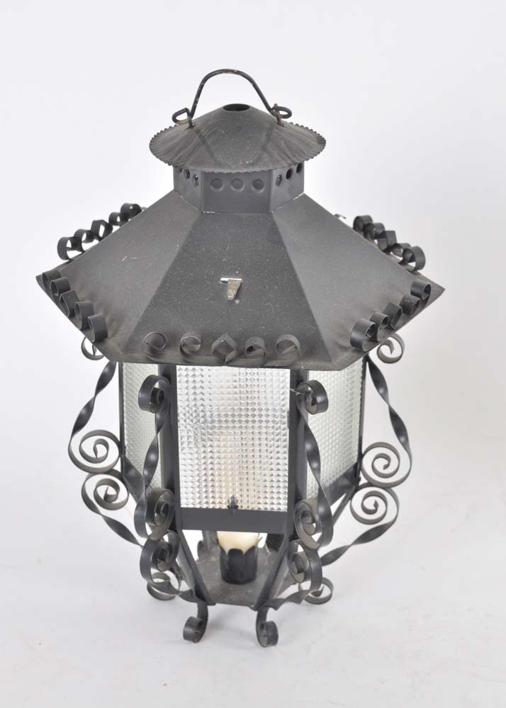 Grouping of Black Decorative Items