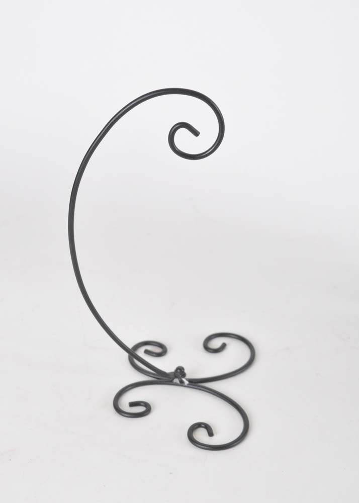 Grouping of Black Decorative Items