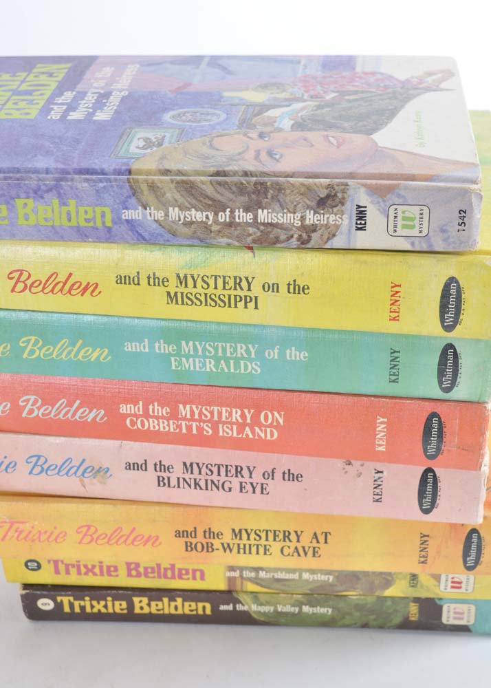 Vintage Young Adult Trixie Belden Books