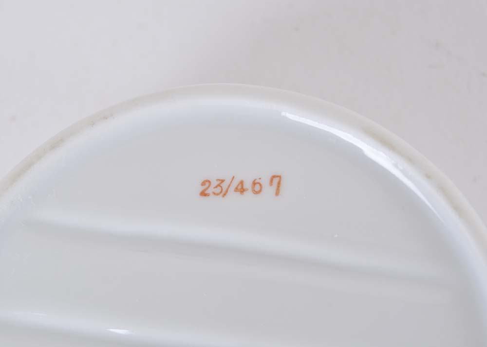 Hand Painted Andrea by Sadek Vanity Set