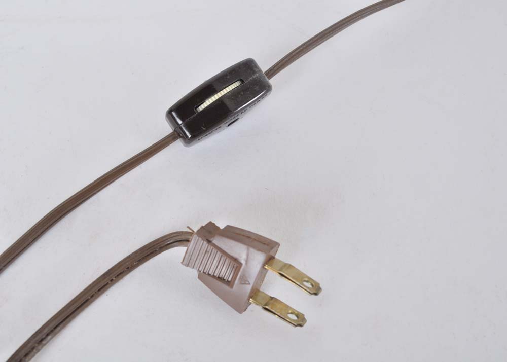 Matching Pair of Crystal Lamps