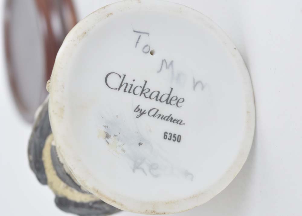 Baby Chickadee by Andrea