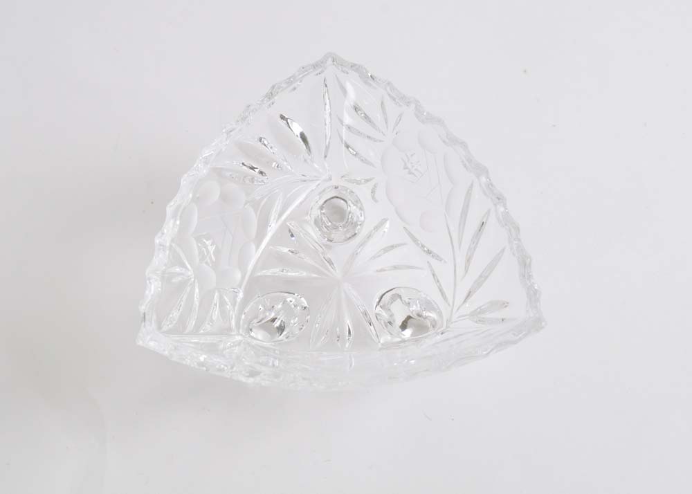 Quartet of Cyrstal Tableware