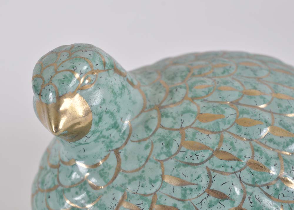 Quartet of Decorative Ceramic Birds