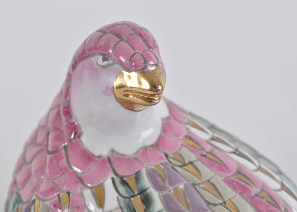 Quartet of Decorative Ceramic Birds