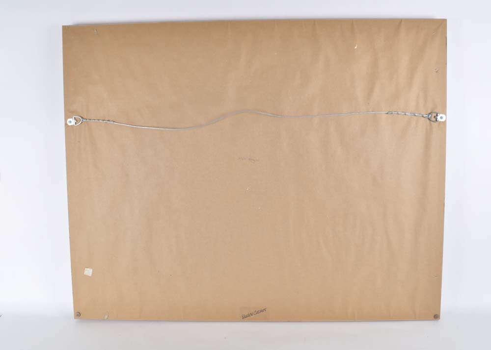 Framed Larry Barnard Offset Lithograph