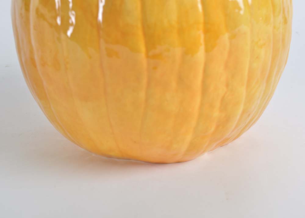 Hand-painted Ceramic Pumpkin