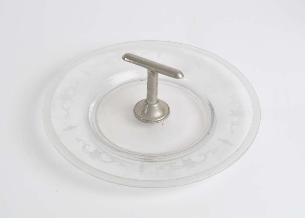 Large Assortment of Glass Serveware Including Fostoria and Fenton