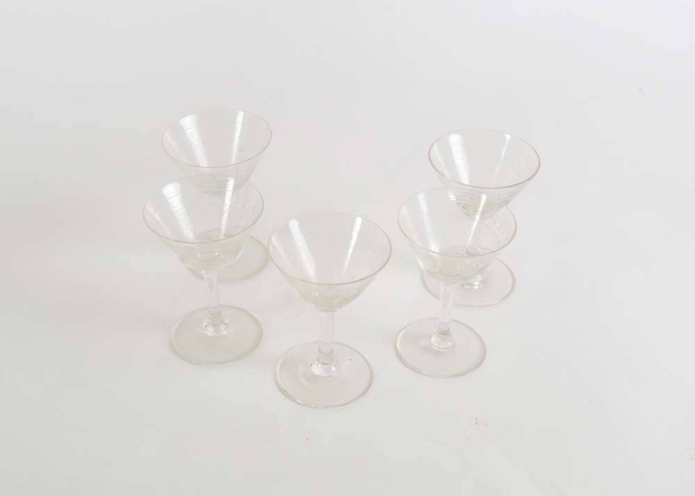 Decanter and Cordial Set