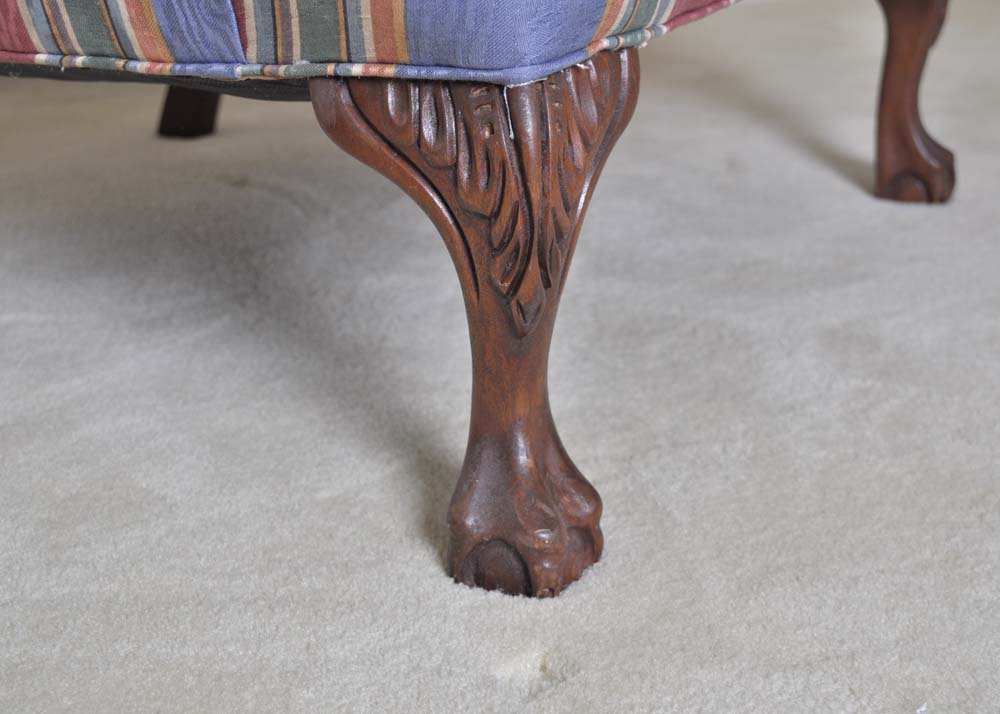 Chippendale Style Wingback Chair