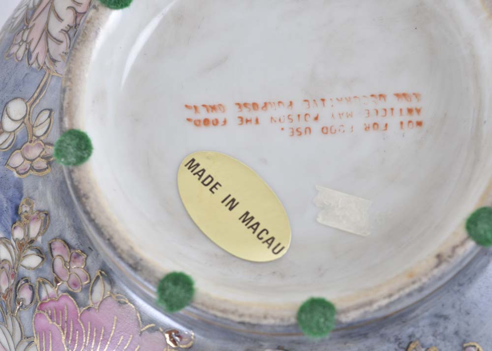 Grouping of Asian Themed Ceramics