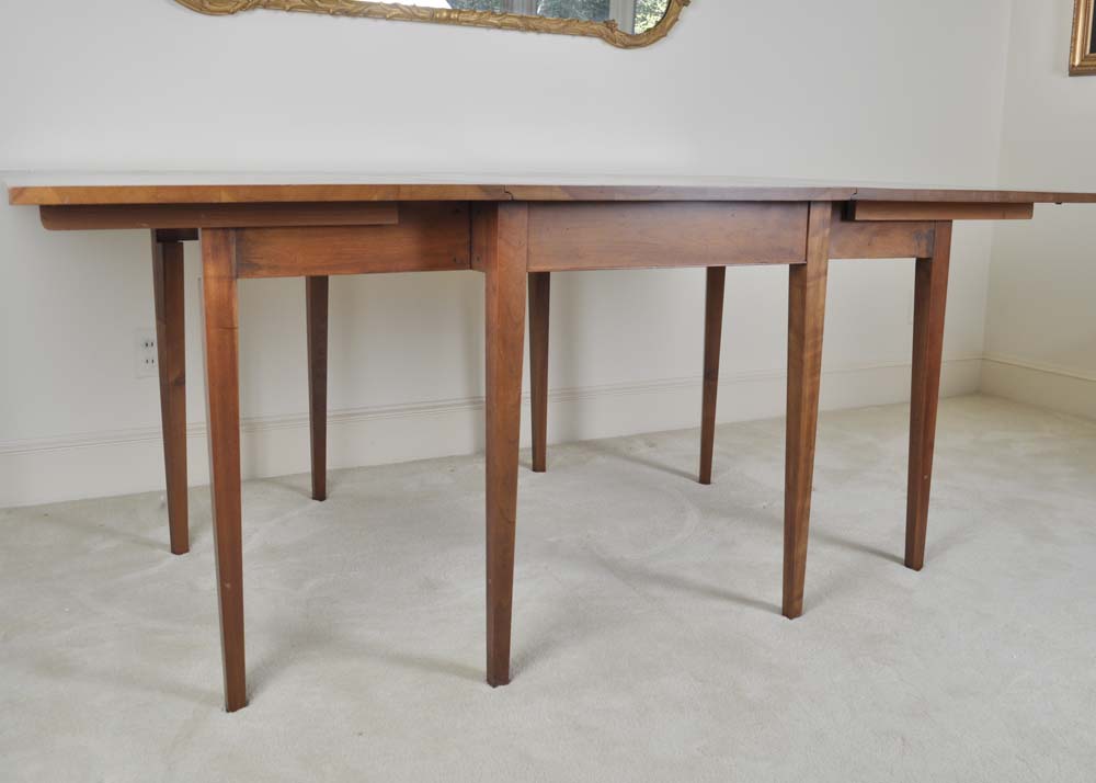 Vintage Drop-Leaf Dining Table