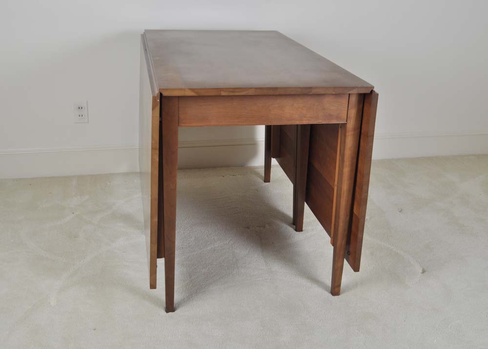 Vintage Drop-Leaf Dining Table
