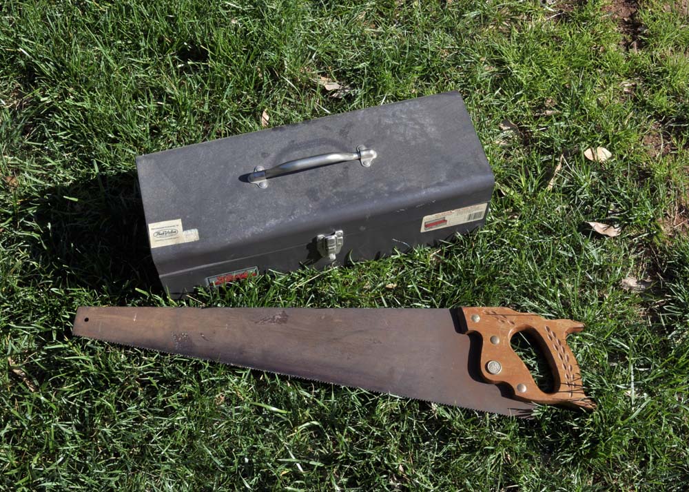 Collection of Hand Tools and Toolbox