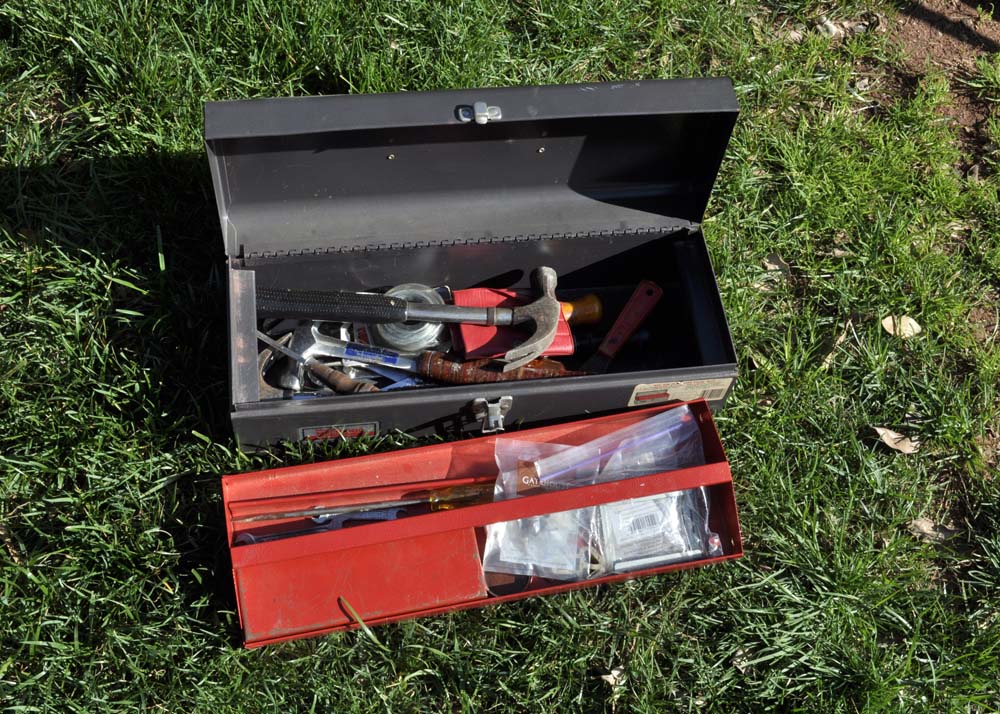 Collection of Hand Tools and Toolbox