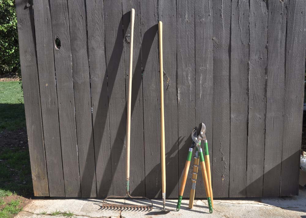 Quartet of Garden Tools