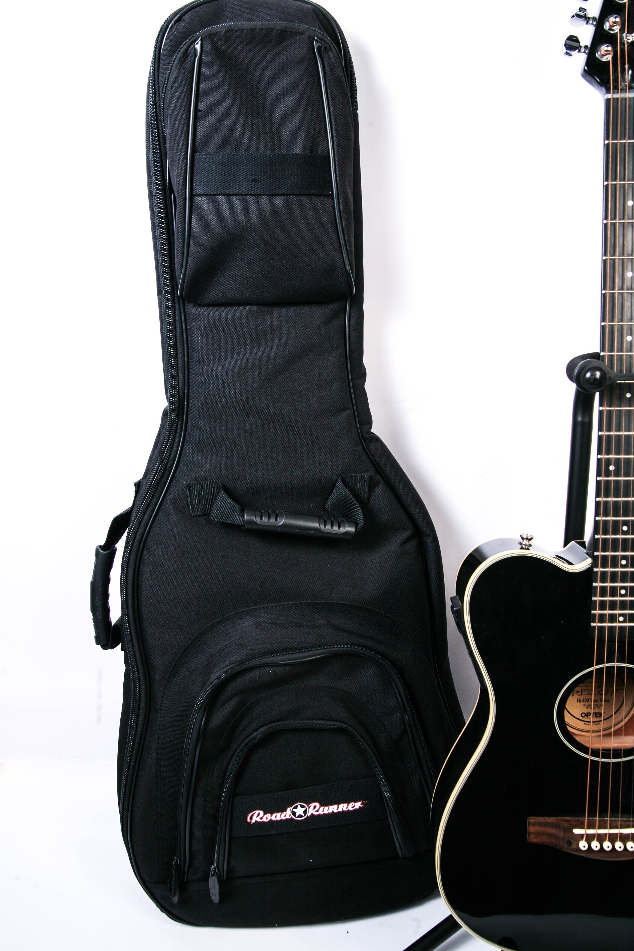 Optek Fretlight 400 Series Electric Guitar with Stand