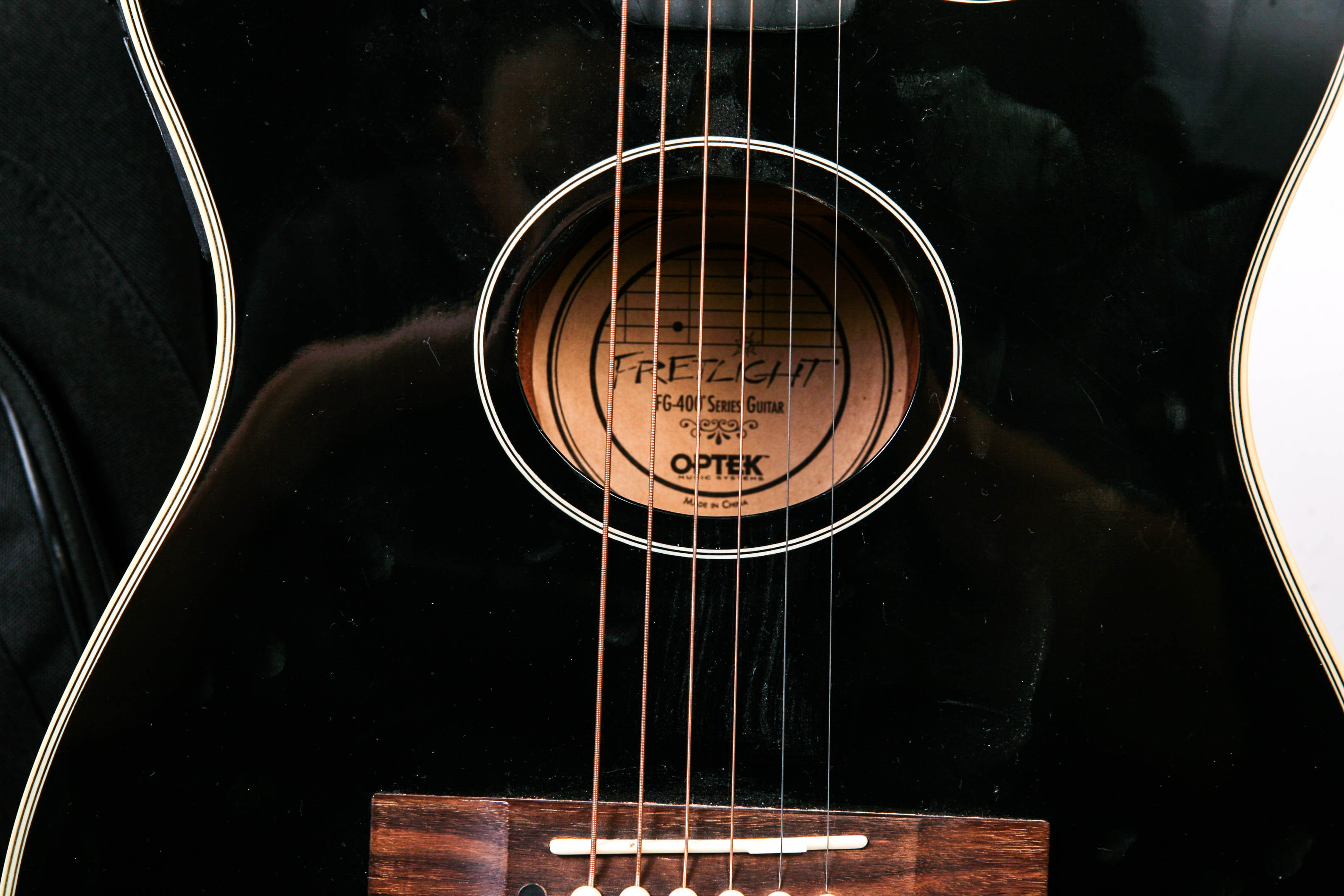 Optek Fretlight 400 Series Electric Guitar with Stand