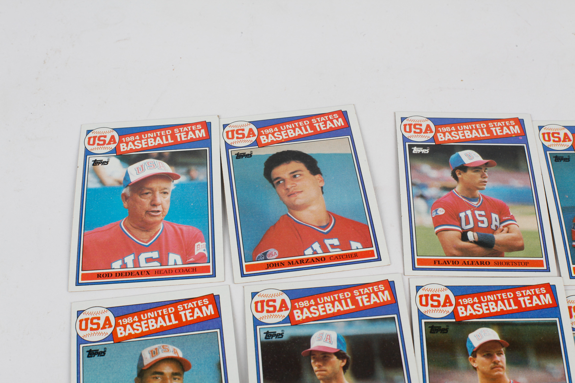 1984 United States Baseball Team Cards