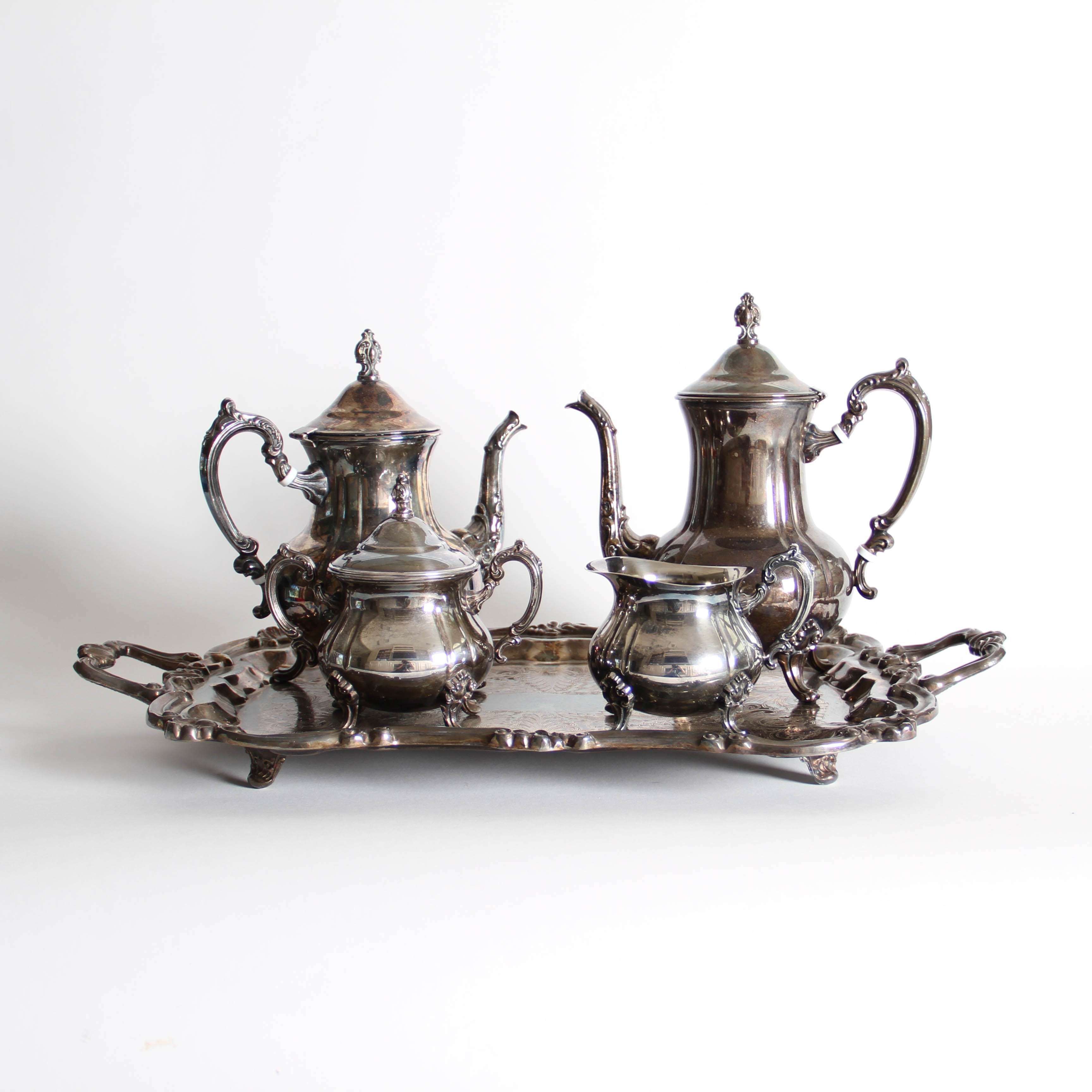 Towle Silver Plate Tea Set