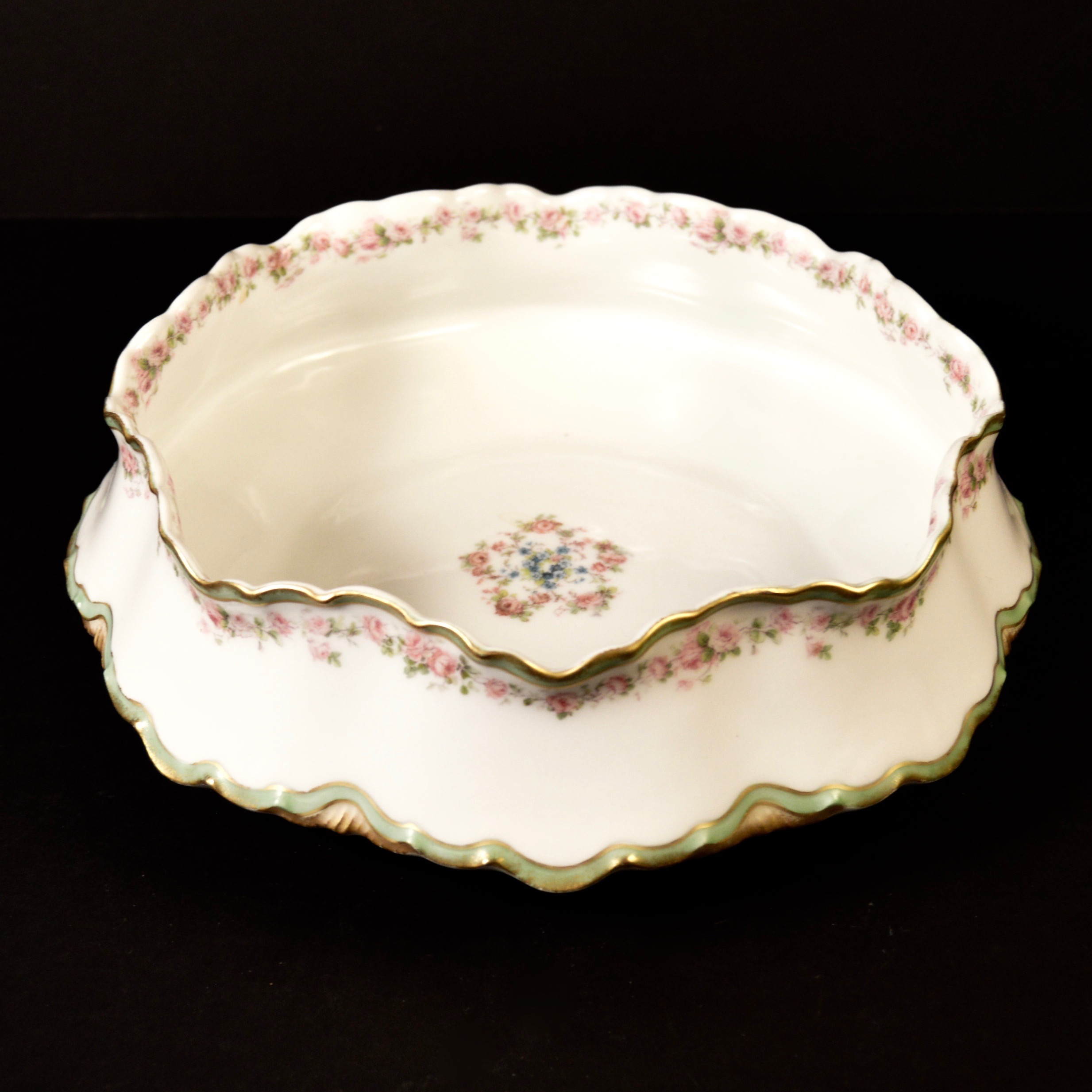 Antique Haviland Limoges Serving Bowl