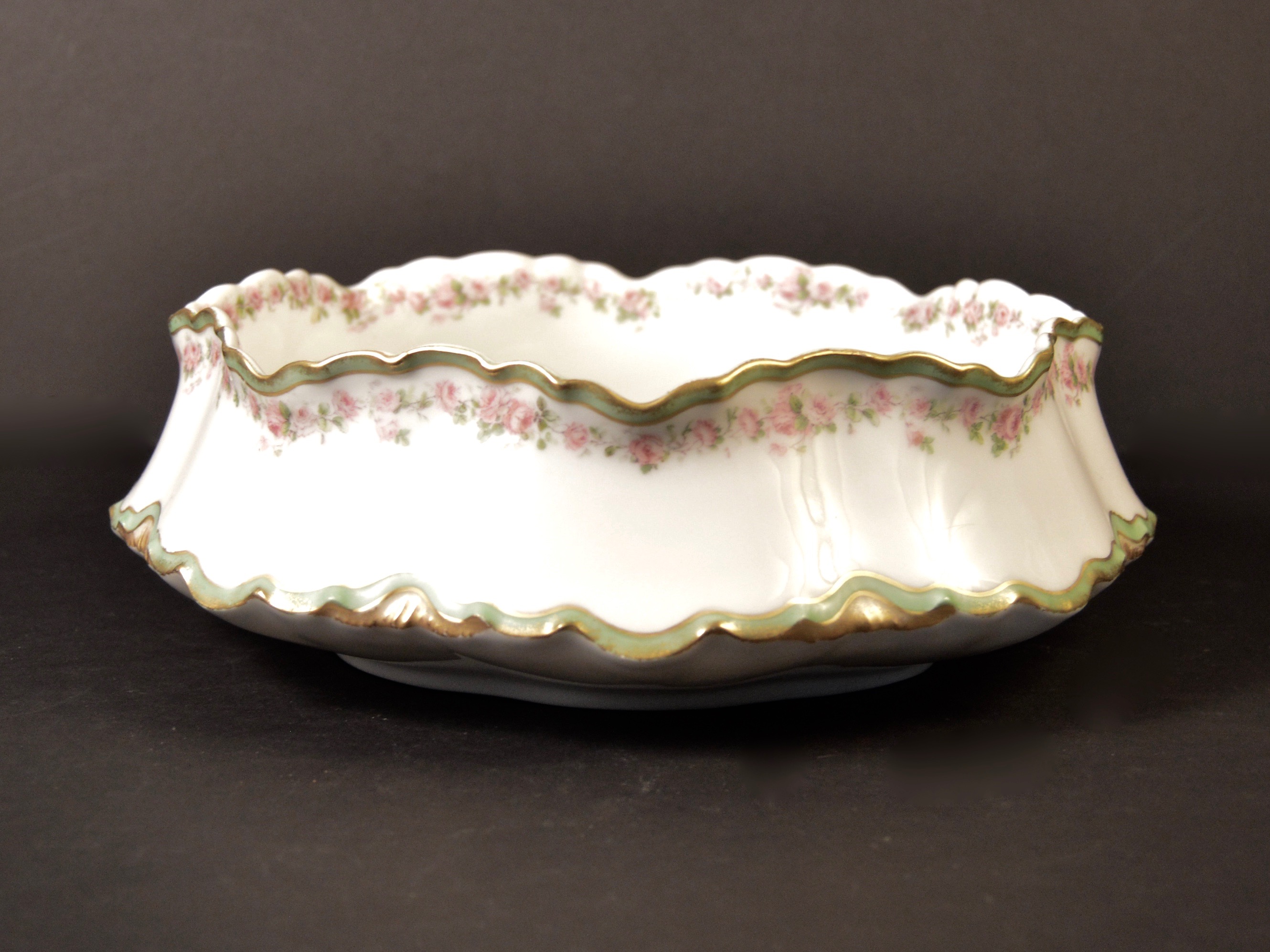 Antique Haviland Limoges Serving Bowl