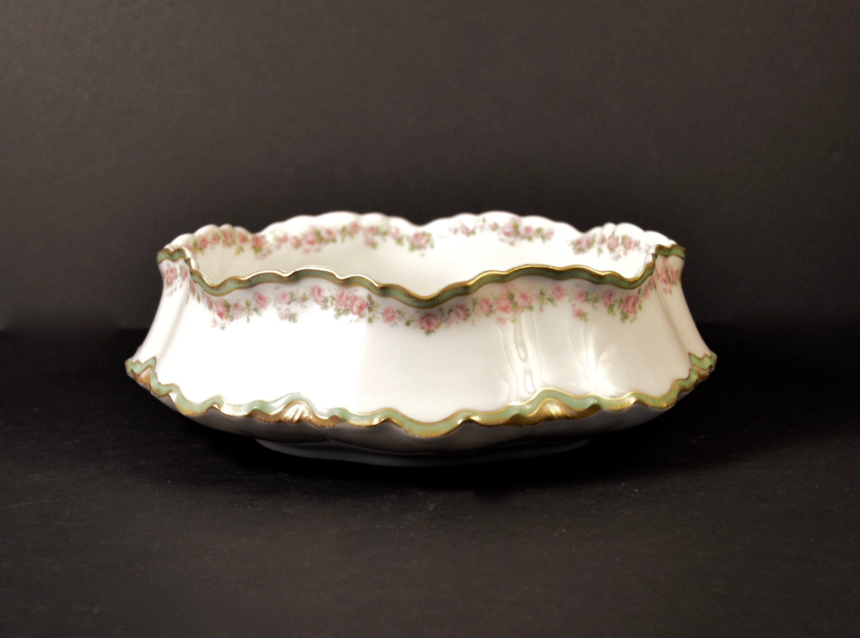 Antique Haviland Limoges Serving Bowl