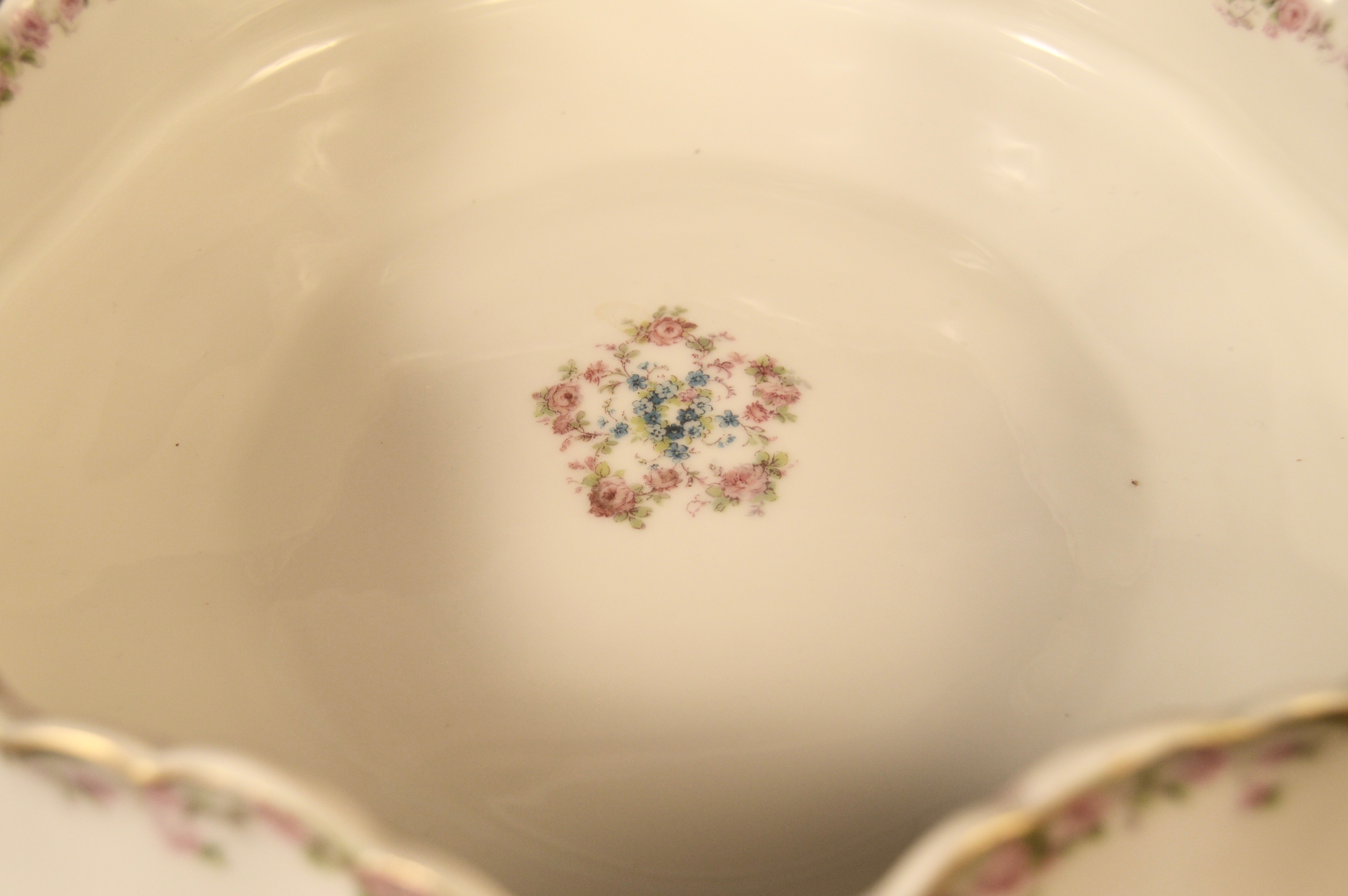 Antique Haviland Limoges Serving Bowl