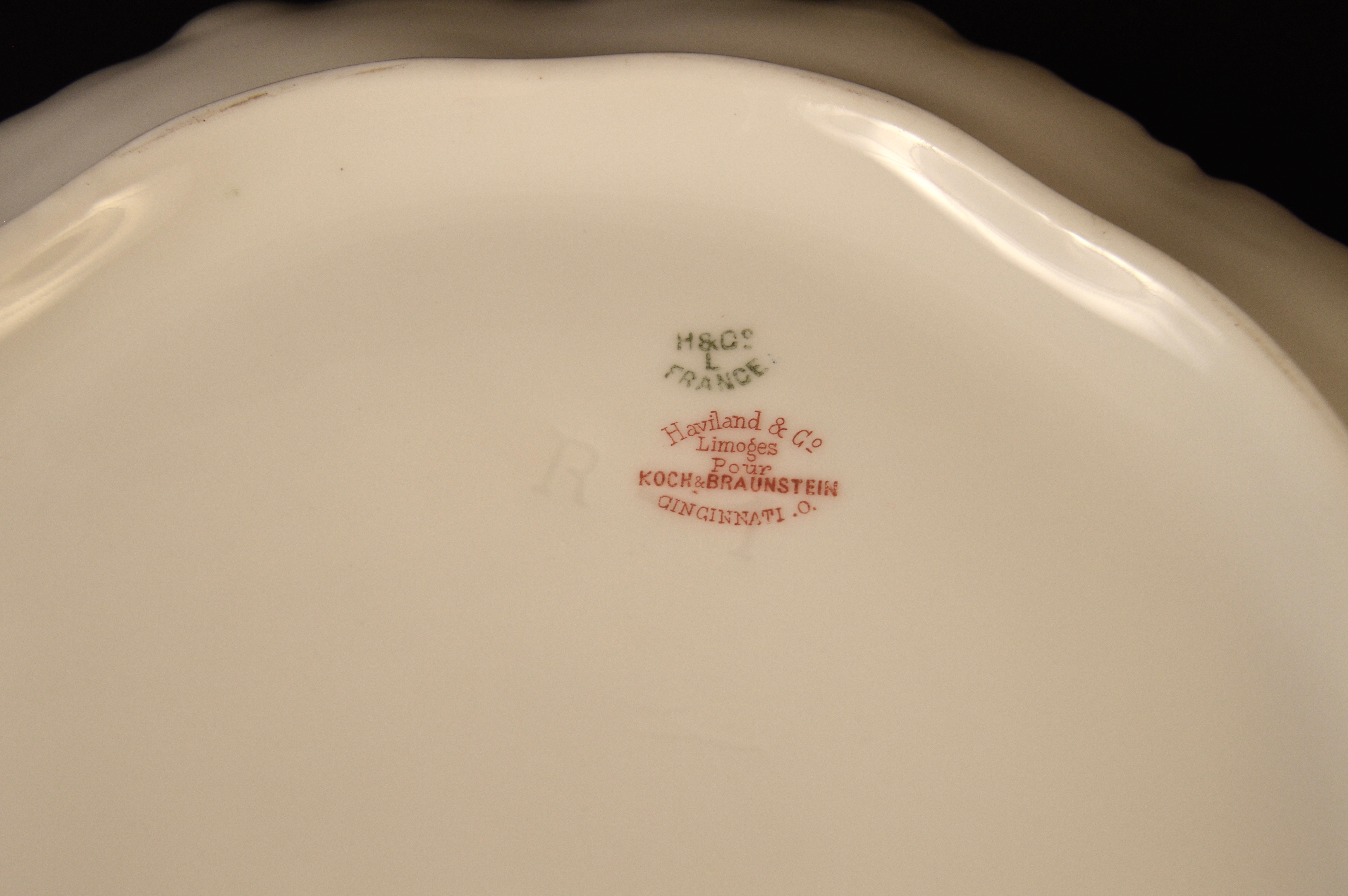 Antique Haviland Limoges Serving Bowl