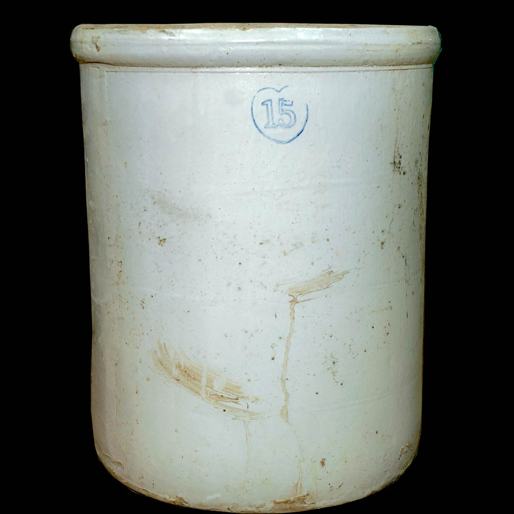 Fifteen Gallon Stoneware Crock
