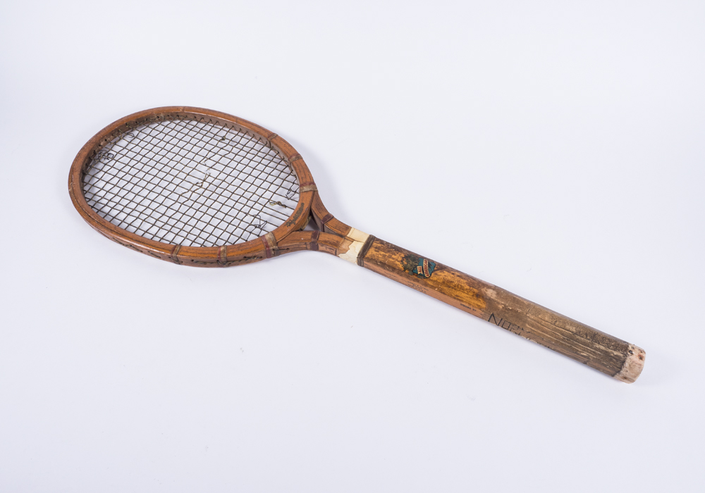 Pair of Vintage Wooden Tennis Rackets
