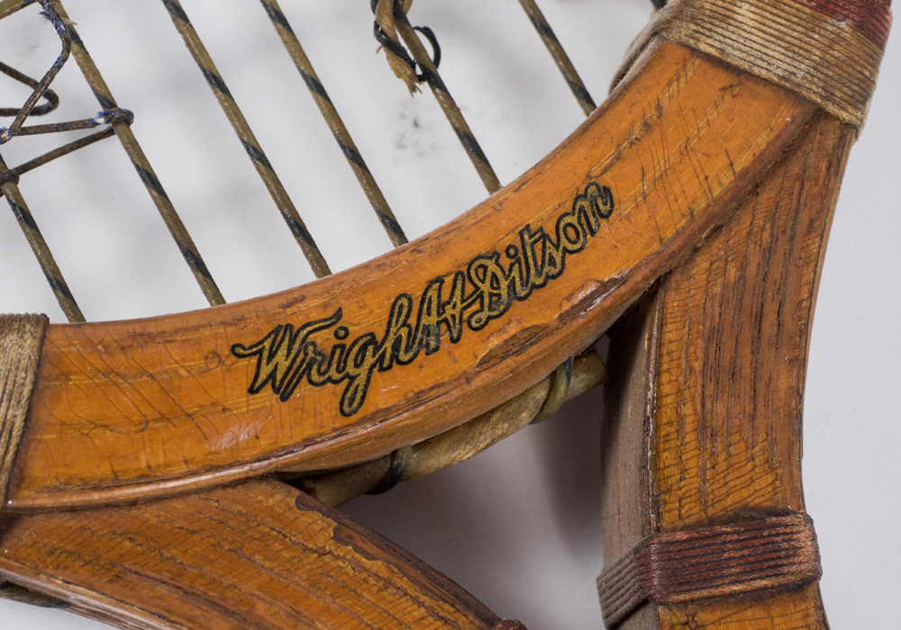 Pair of Vintage Wooden Tennis Rackets