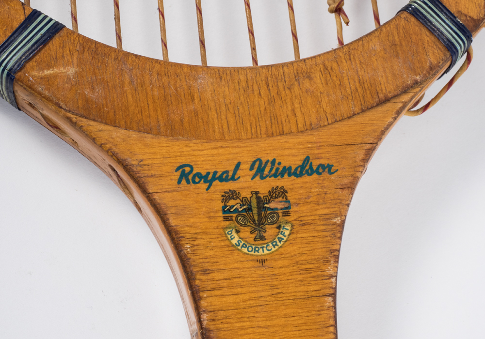 Pair of Vintage Wooden Tennis Rackets