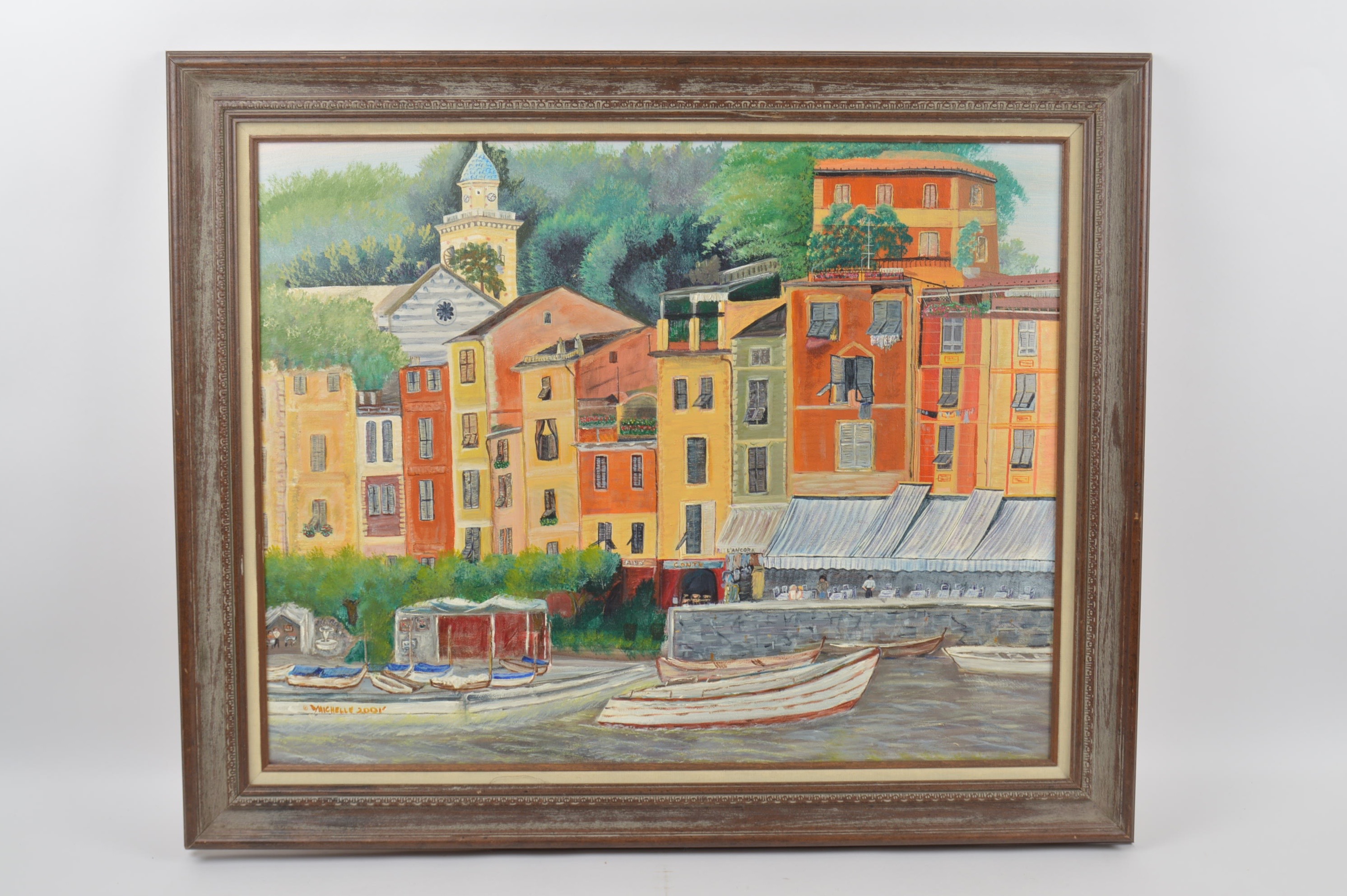 Duo of Original Signed Oil Paintings by M. Morrow