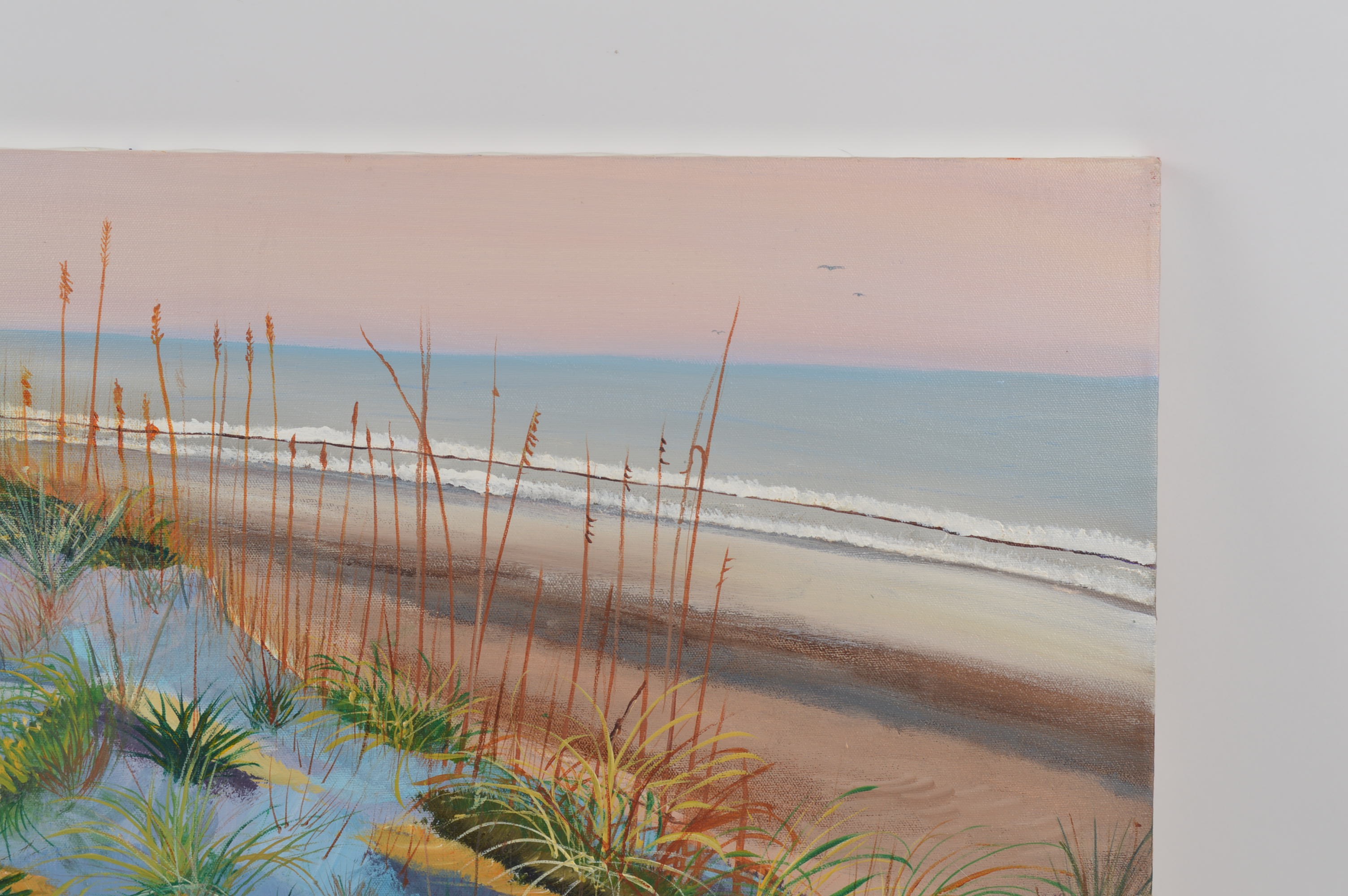 Duo of Original Signed Oil Paintings by M. Morrow